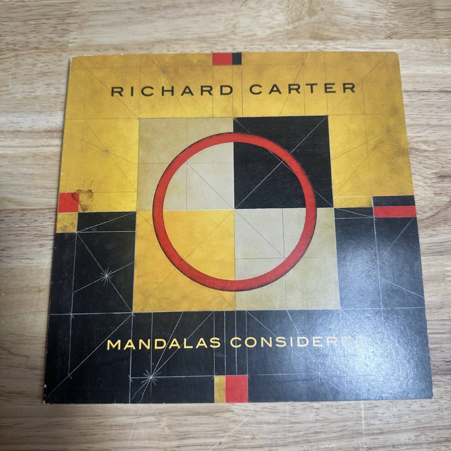 Mandalas Considered Richard Carter 2016 Art Catalog Geometric Abstract Art Book