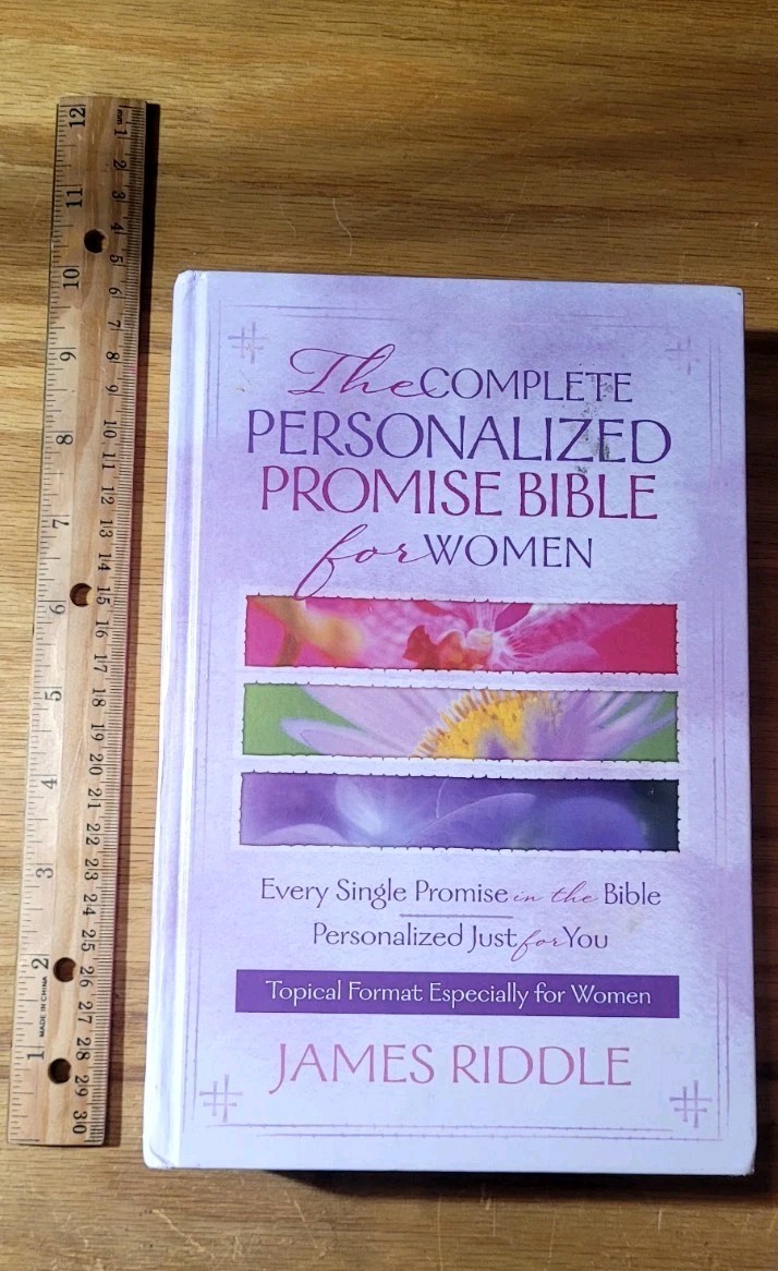 Complete Personalized Promise Bible for Women (2005, Perfect / Hardcover)