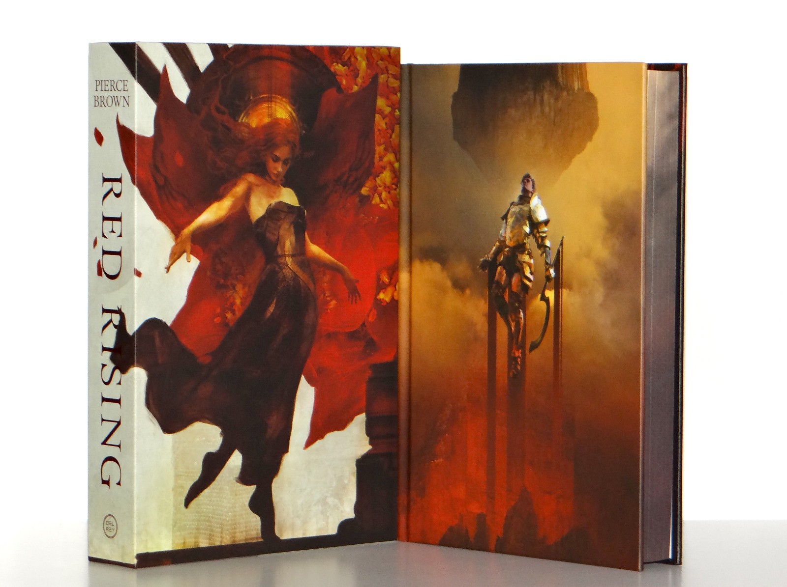 Pierce Brown SIGNED In Person Red Rising 1 Deluxe Slipcase Hardcover Edition 1st