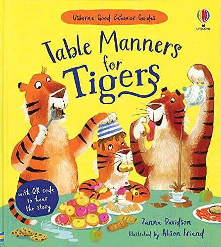 Table Manners for Tigers (QR) – Hardcover By Zanna Davidson – GOOD