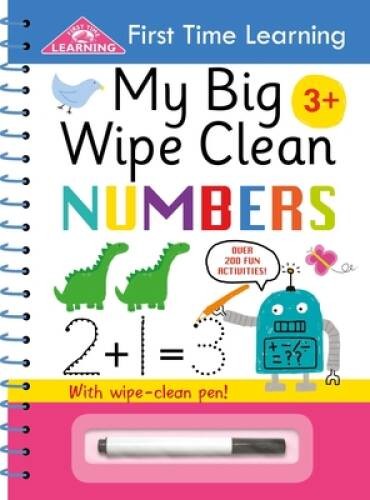 My Big Wipe Clean Numbers (First Time Learning) – Paperback – VERY GOOD