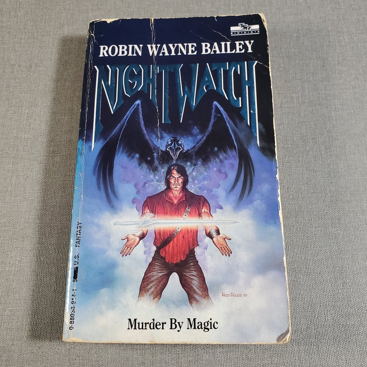 Nightwatch Murder By Magic Robin Wayne Bailey 1990 First Printing TSR Fantasy