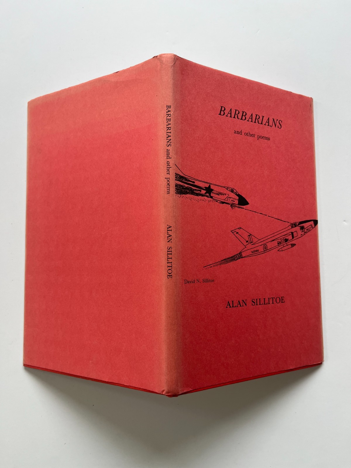 Alan SILLITOE / Barbarians and other Poems, SIGNED, 1st, 1973 Ltd 1/100 London