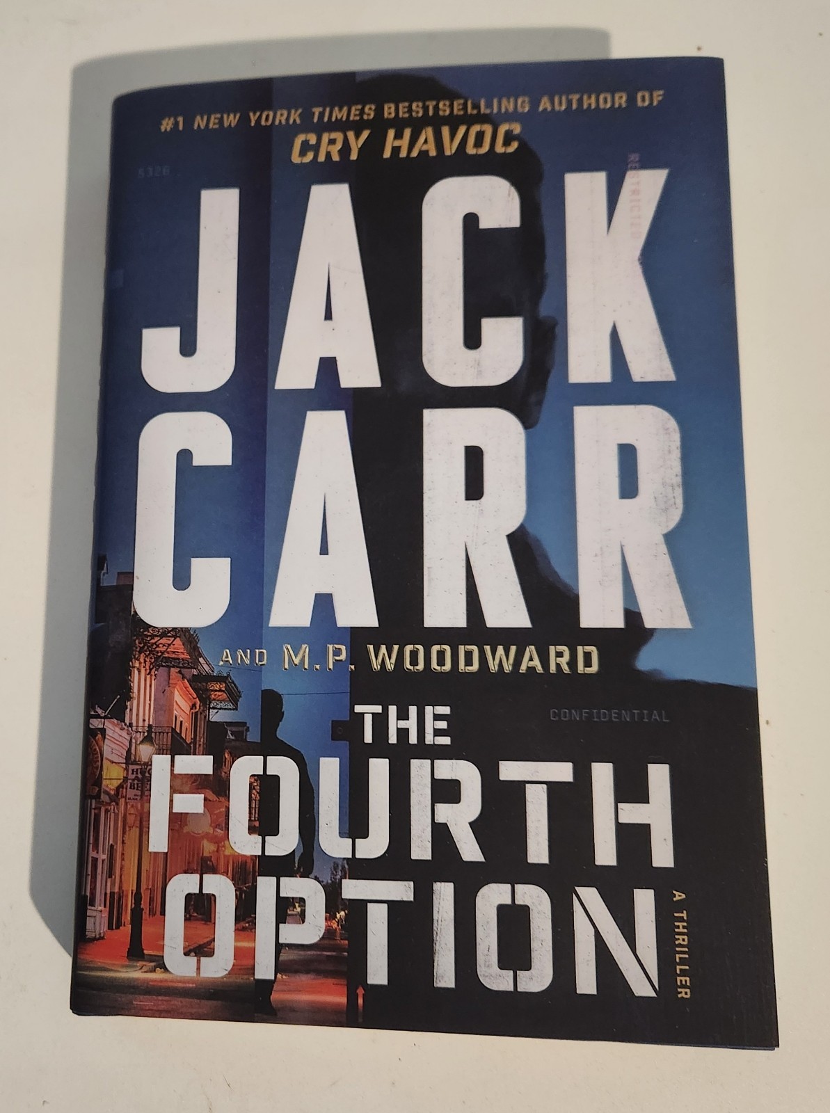 JACK CARR THE FOURTH OPTION 1st EDITION NEW + SIGNED LIMITED BOOKMARK PACK #3