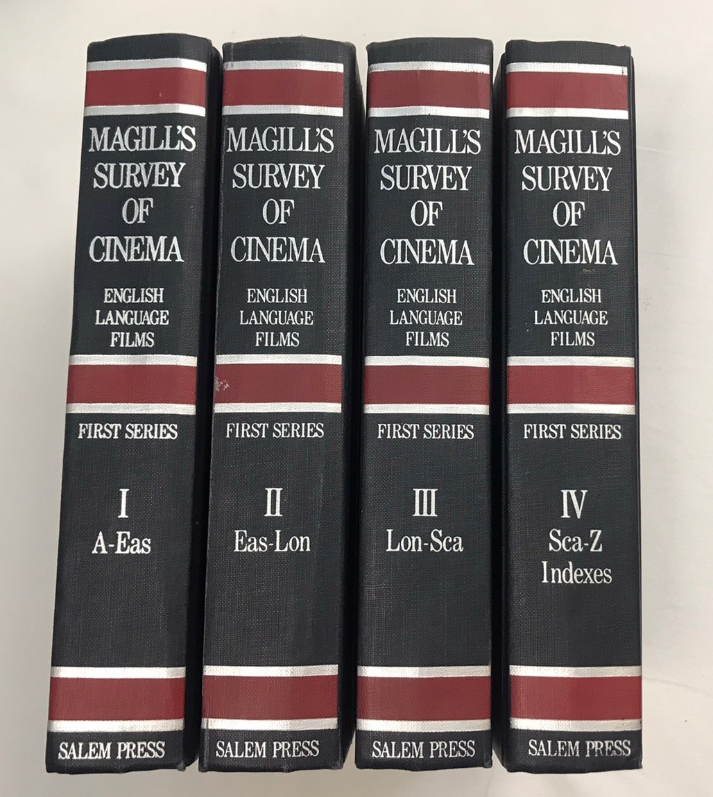 Magill’s Survey of Cinema: English Language Films 4 Vol Set Frank Magill