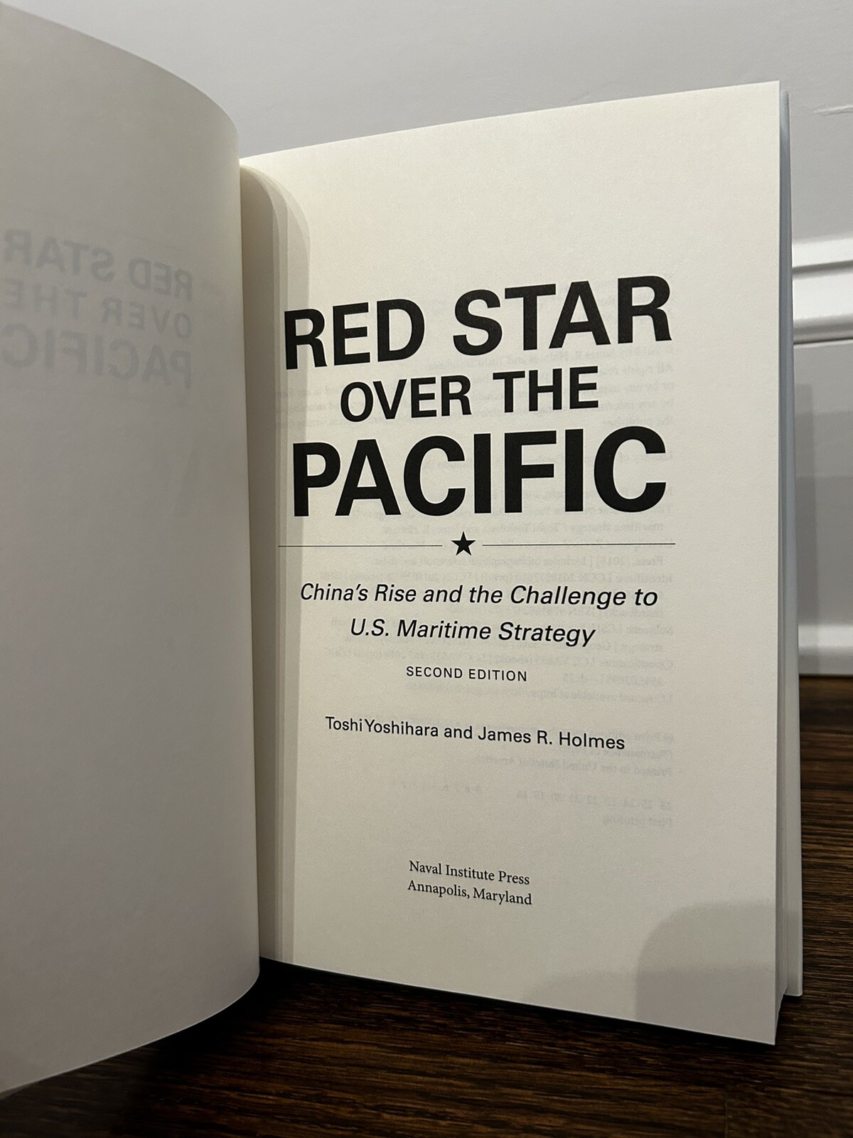 Red Star over the Pacific China U.S. Maritime Strategy 2nd Ed Yoshihara Holmes