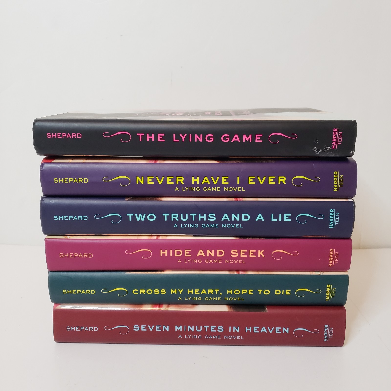 The Lying Game Complete Hardcover Series By Sara Shepard 1-6 Lot Hide And Seek