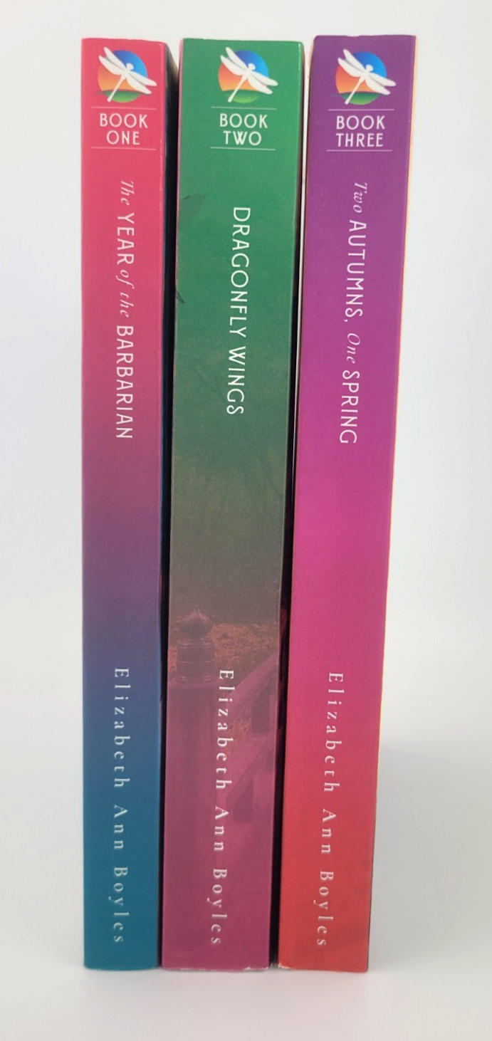 Dragonfly Trilogy Elizabeth Ann Boyles 1-3 Complete Book Set Historical Fiction