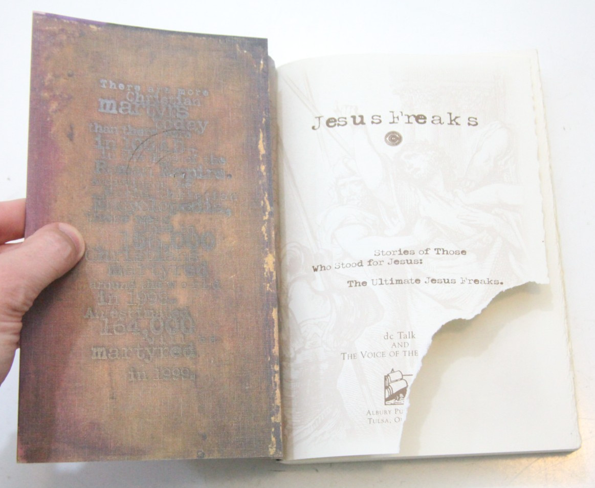 Jesus Freaks Martyrs Stories Who Stood For Jesus DC Talk Paperback Book 1-801
