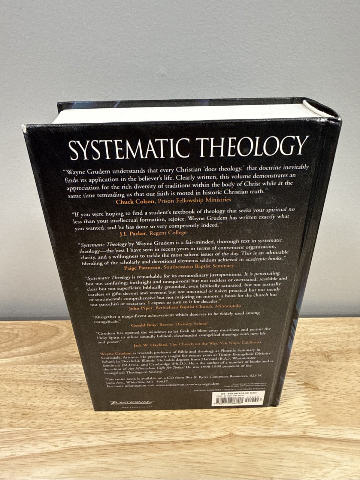 Systematic Theology : An Introduction to Biblical Doctrine by Wayne A. Grudem…