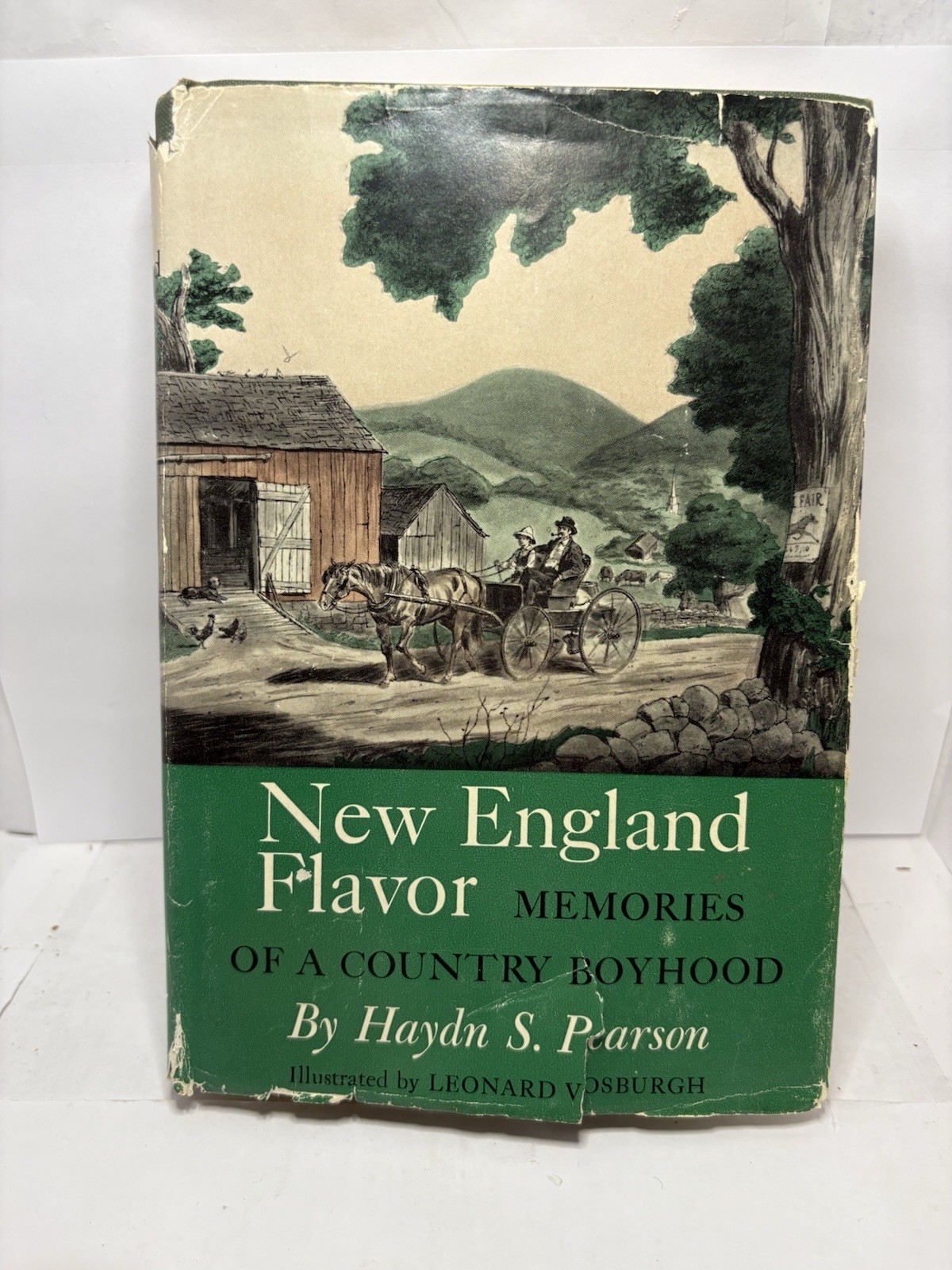 SIGNED New England Flavor by Haydn S Pearson (1st Ed. 1961 HC)