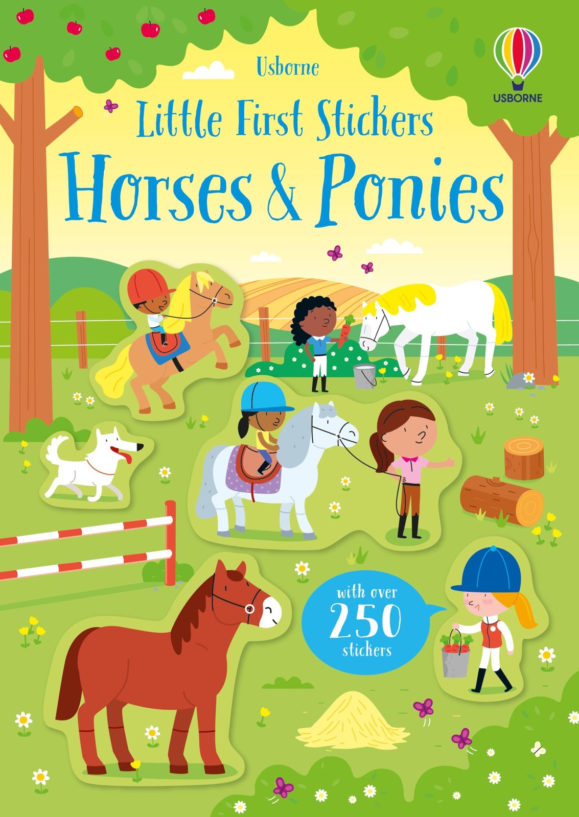 Little First Stickers Horses and Ponies: An Entertaining Activity Book About…
