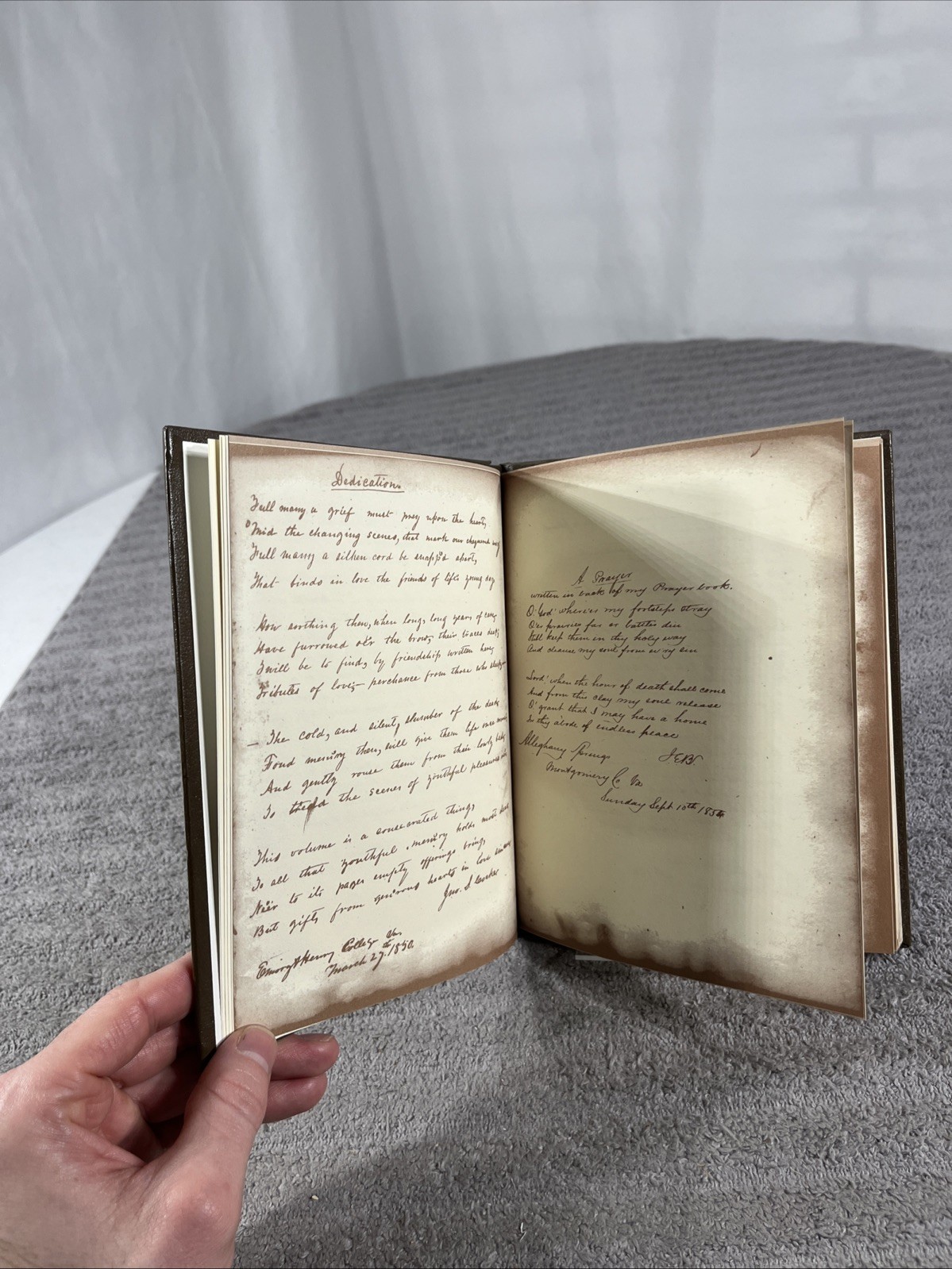 J.E.B. Stuart: Poems And Prayers Of Love And Friendship 1850-1857 – Hardcover