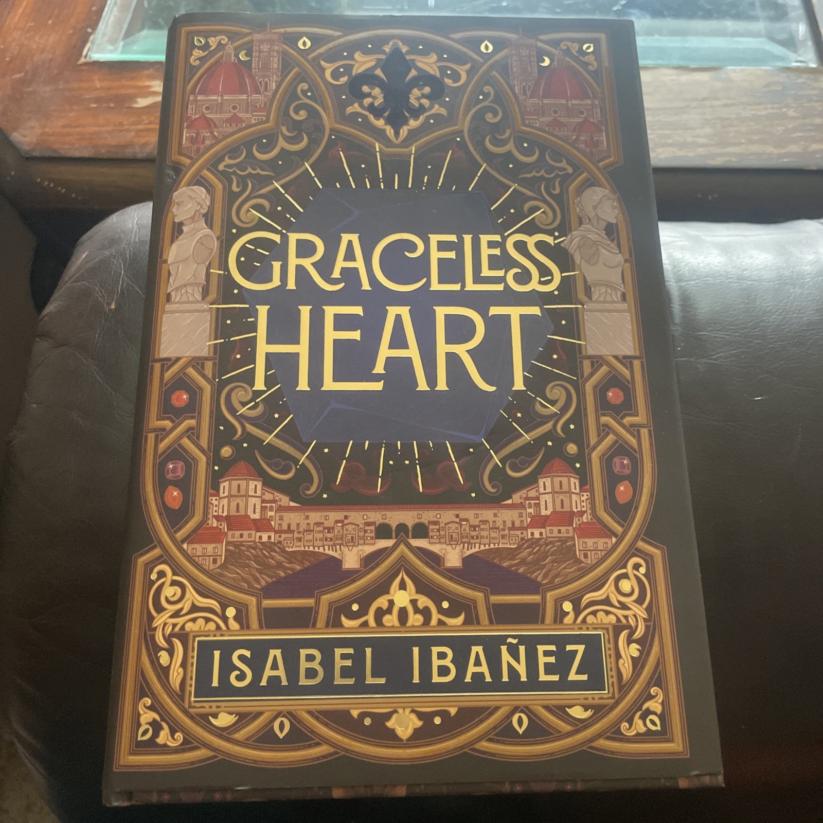 Graceless Heart by Isabel Ibanez Fairyloot January 2026 Divine Rebellion Adult