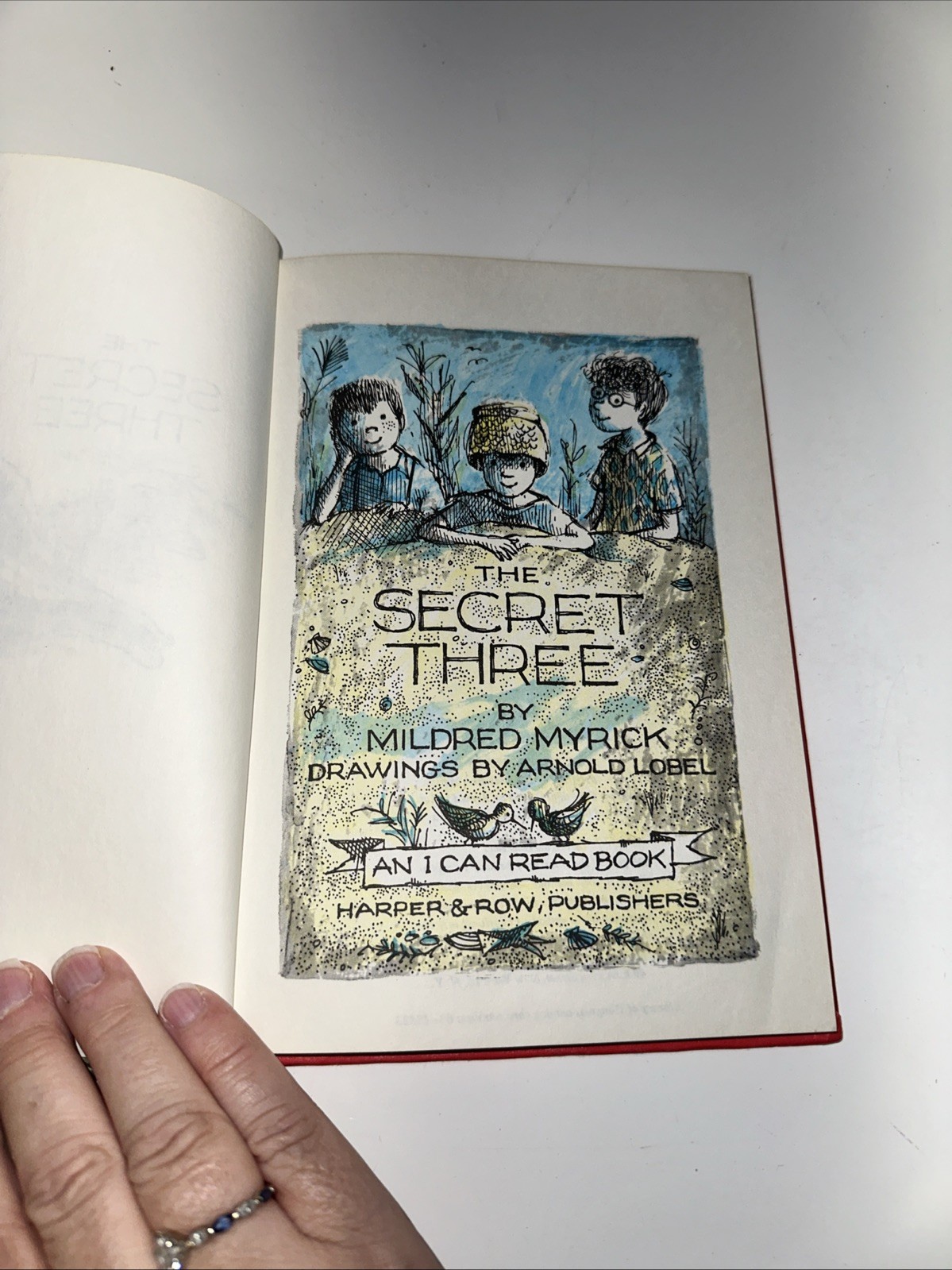 The Secret Three by Mildred Myrick, An “I Can Read Book” 1963 Hardcover Vintage