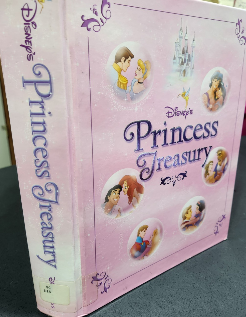 Princess Treasury by Disney Books 2001 First Edition Very Good Tight Binding