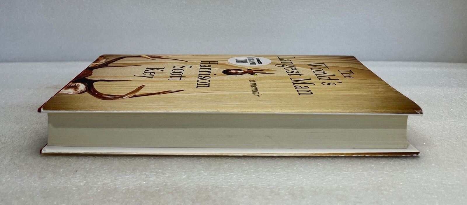 The World’s Largest Man : A Memoir SIGNED by Harrison Scott Key (2015, Hardcover