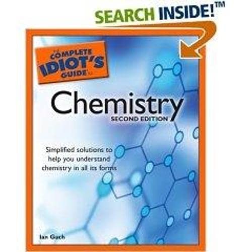 The Complete Idiot’s Guide to Chemistry, 2nd Edition – Paperback – GOOD