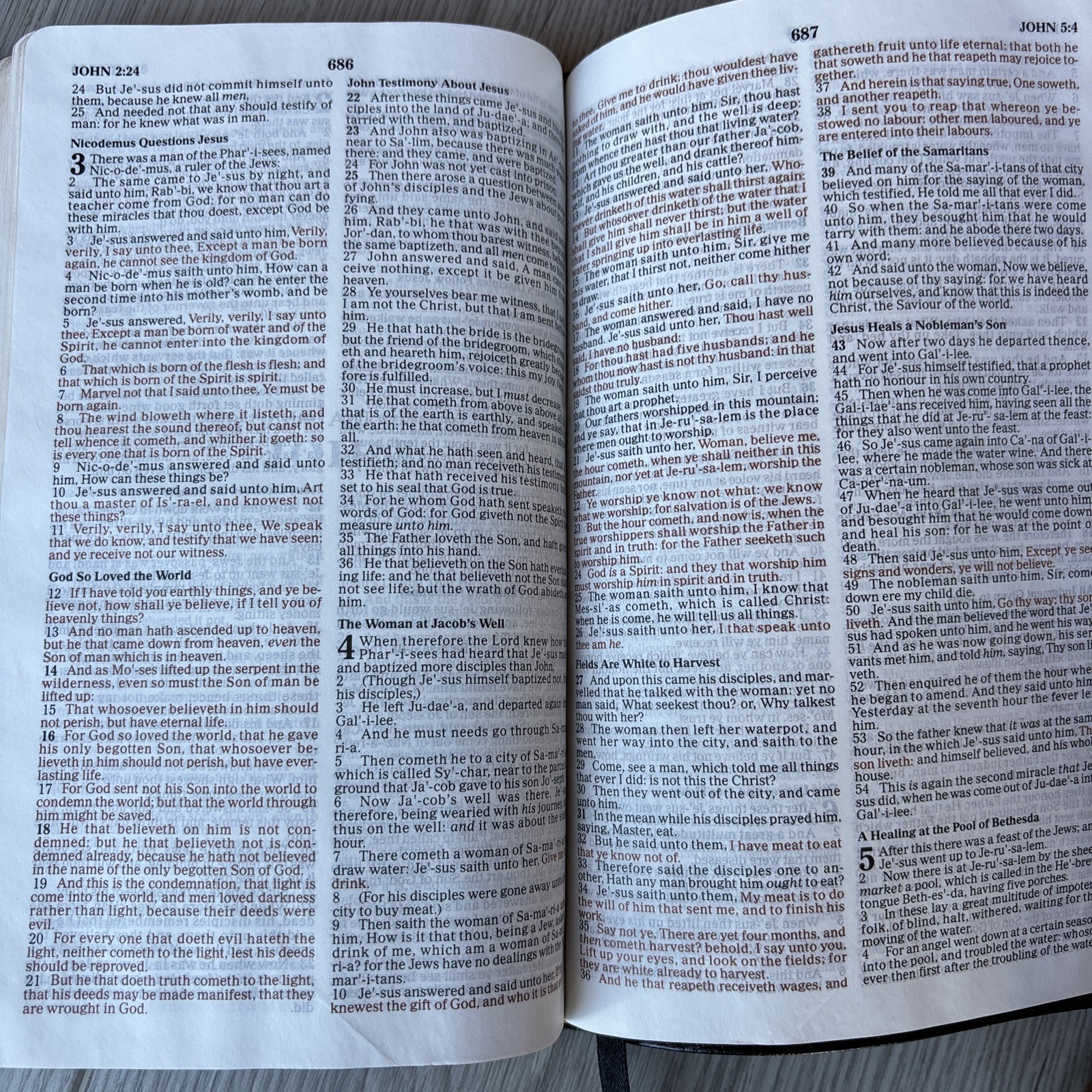 KJV Holy Bible Thomas Nelson Word Aflame Press Red Letter Concordance Colombia