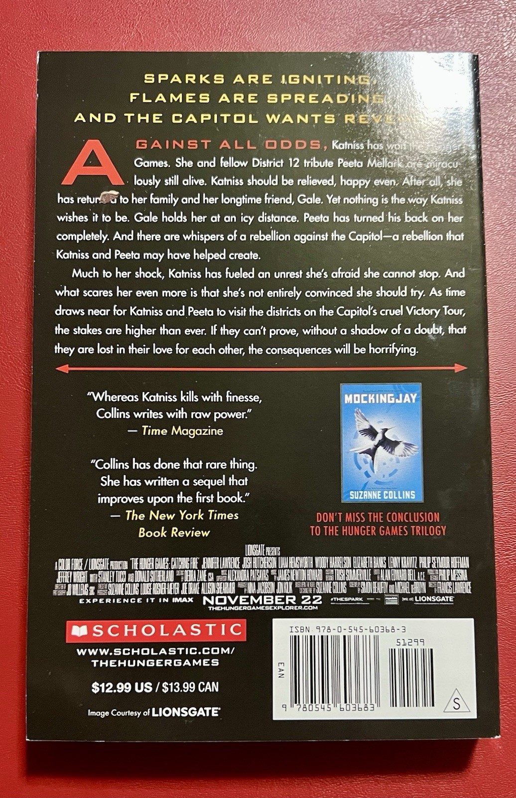 Catching Fire: Movie Tie-In Edition (Hunger Games, Book Two) by Suzanne Collins