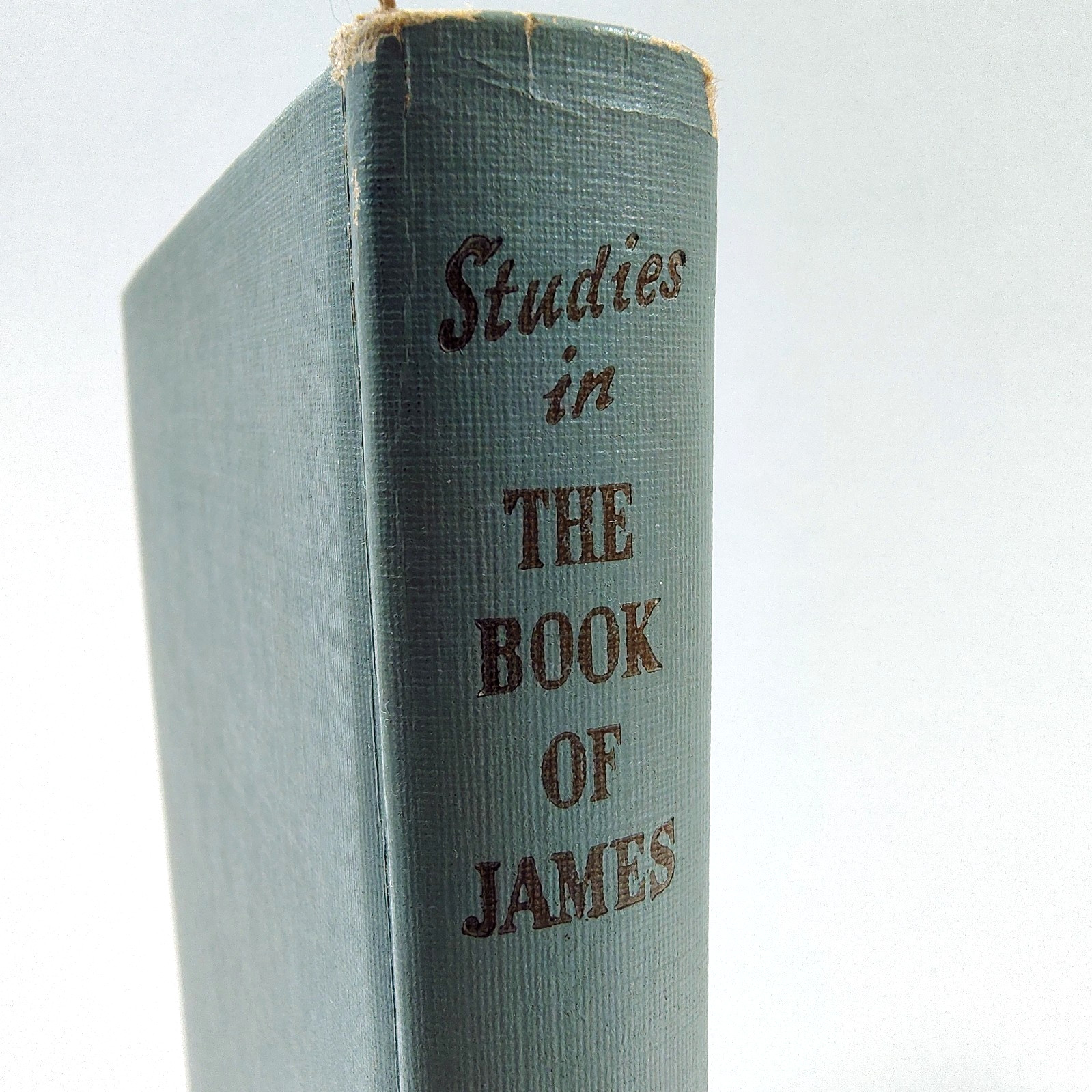 Studies In The Book of James By Stephen W. Paine [ 1955 Vintage Hardcover ]