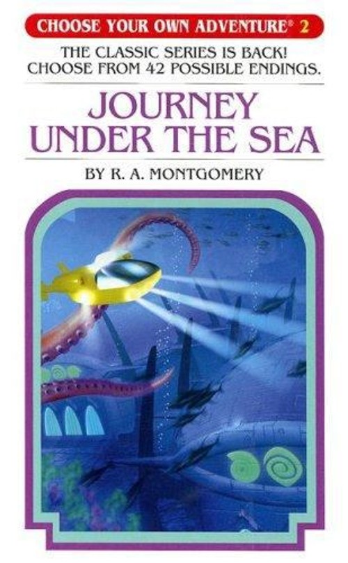 Journey under the Sea Library Binding R. A. Montgomery