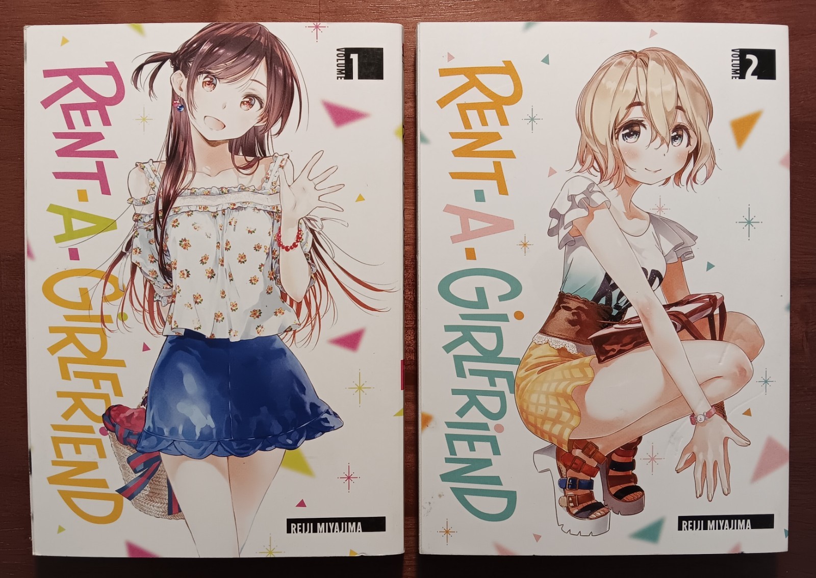 Rent-A-Girlfriend Manga Volumes 1 & 2 English Edition (Kodansha Comics, 2020)