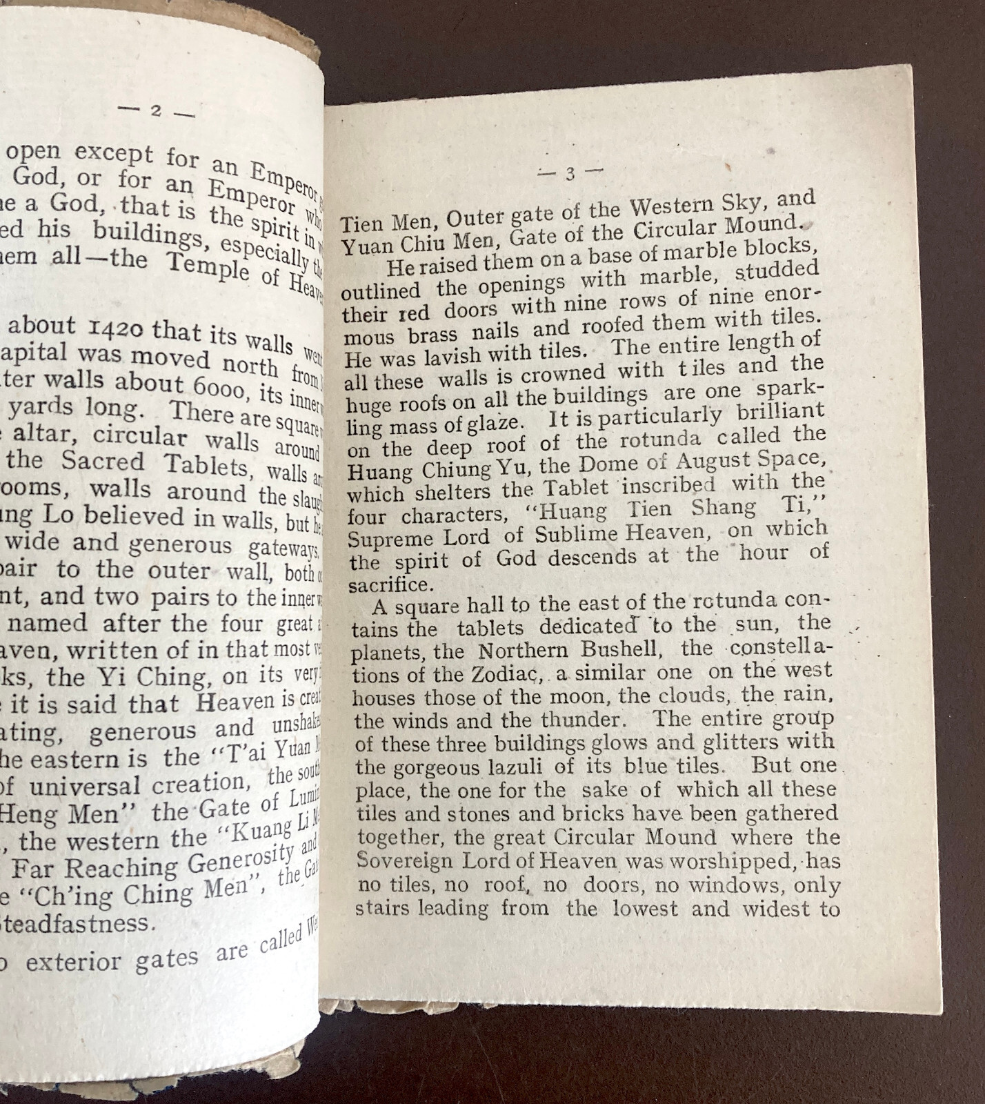 RARE—The Temple of Heaven | A.E. Grantham | Peking Private Press | 1925