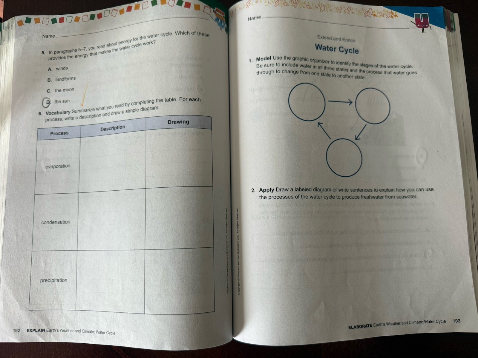 Savvas Science Explorations, Florida Edition Grade 5
