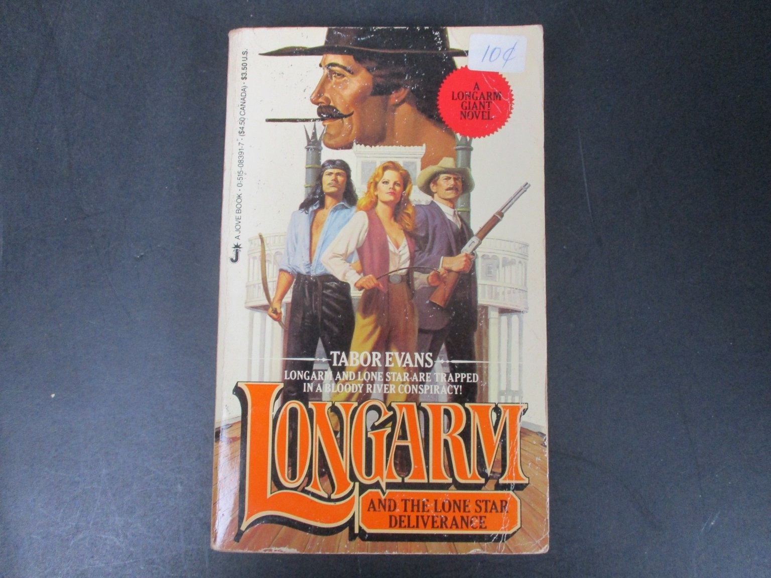 Longarm and the Lone Star Deliverance Evans 1986 Western Jove Book Paperback PB