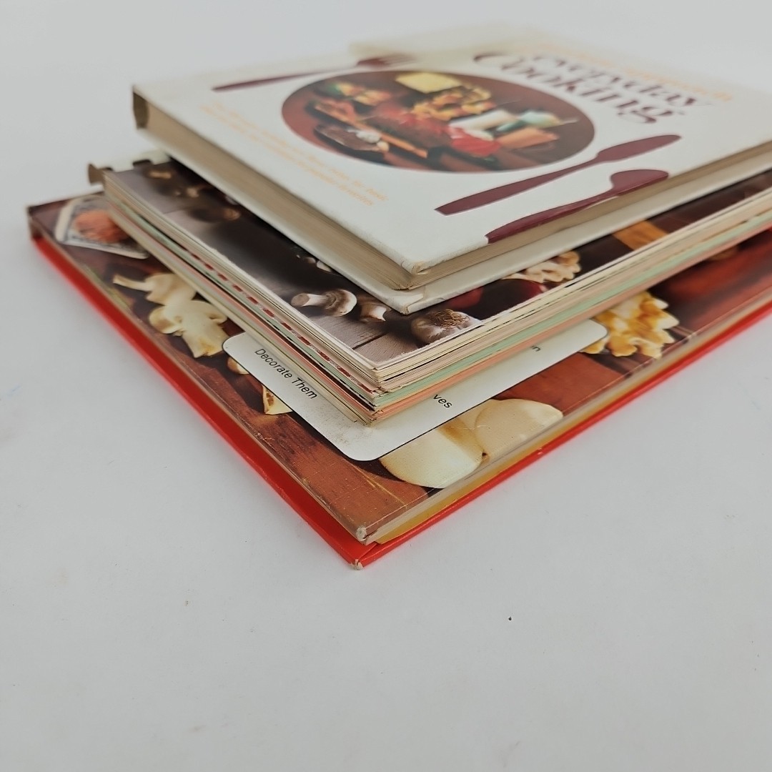 Cookbooks various lot-3, All American Cookbook, Modern Approach Everyday