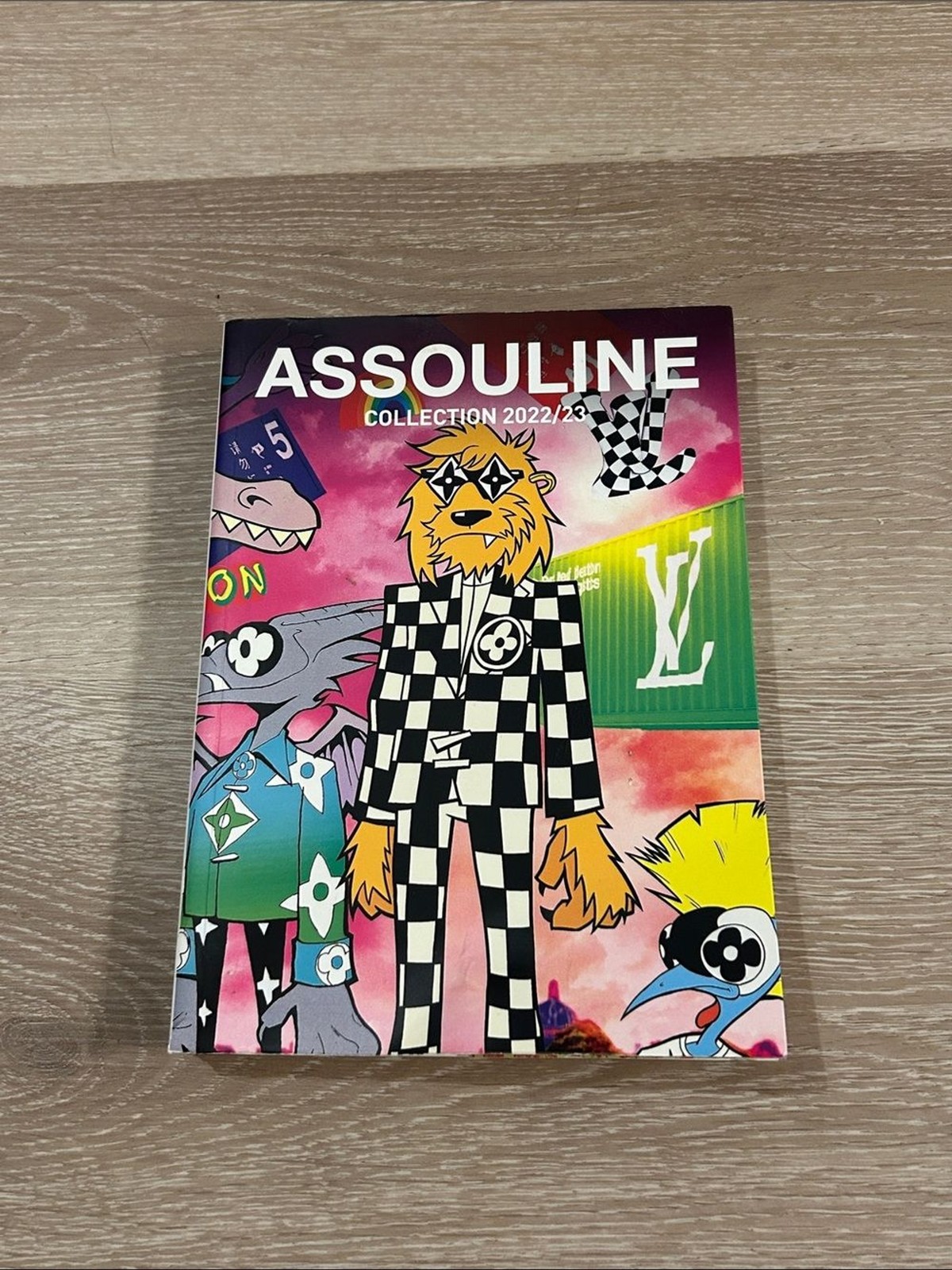 Louis Vuitton Virgil Abloh Assouline Collection 22/23 Classic Cartoon Cover Book