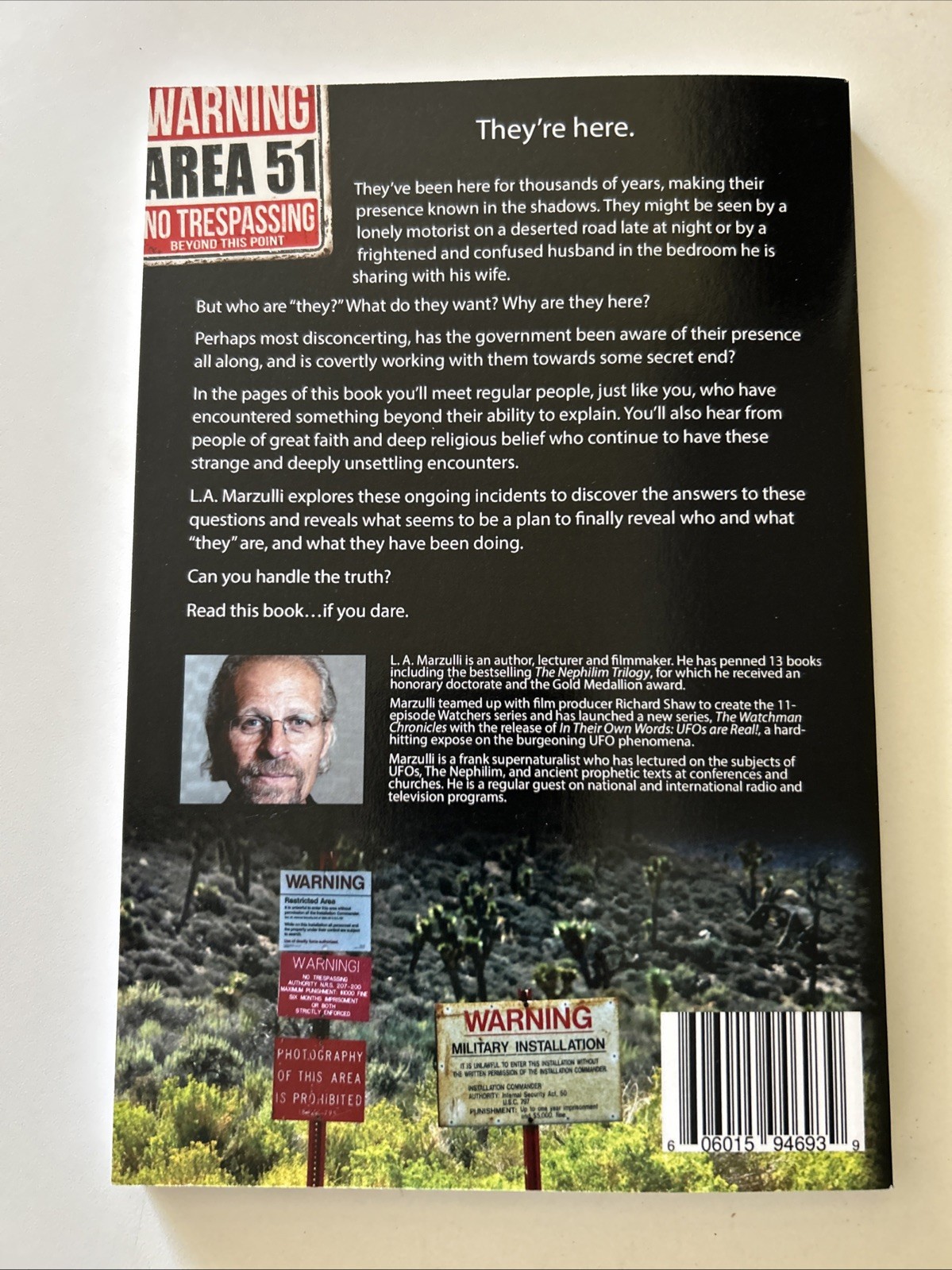 UFO Disclosure Dr. L.A. Marzulli (Trade Paperback) NEW Watchers
