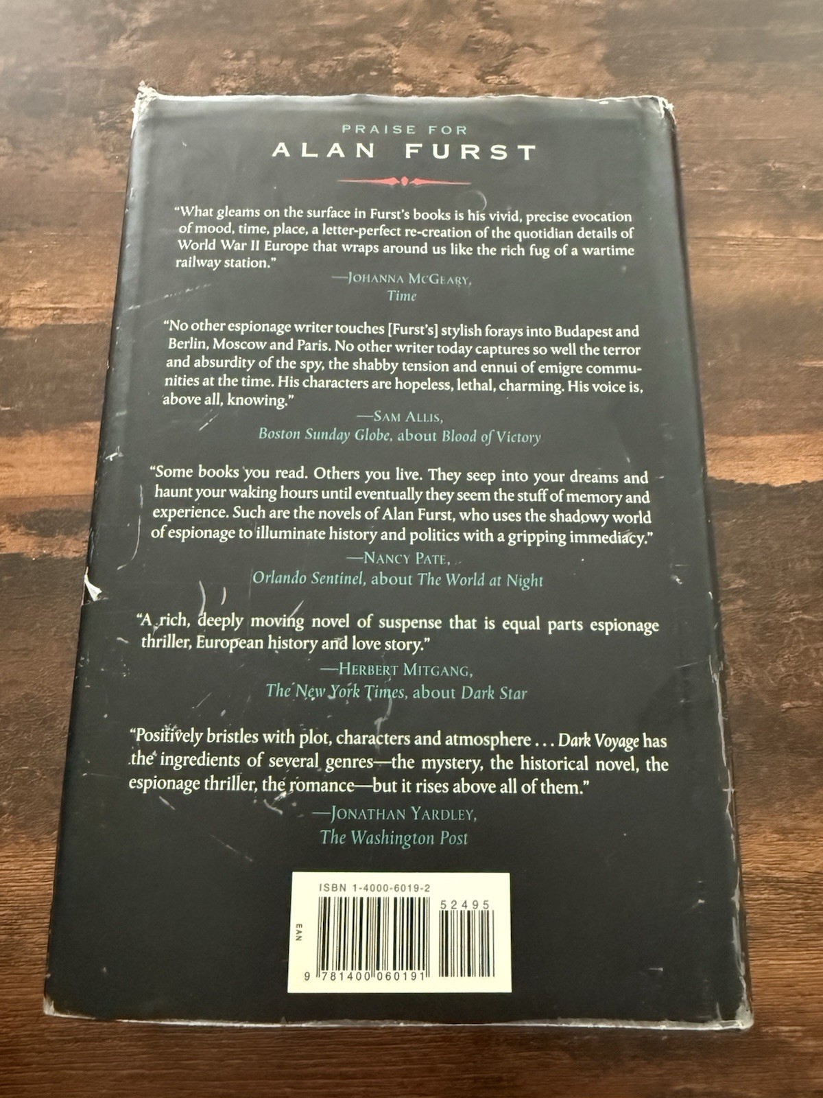 Foreign Correspondent by Alan Furst (2006, Hardcover) B3