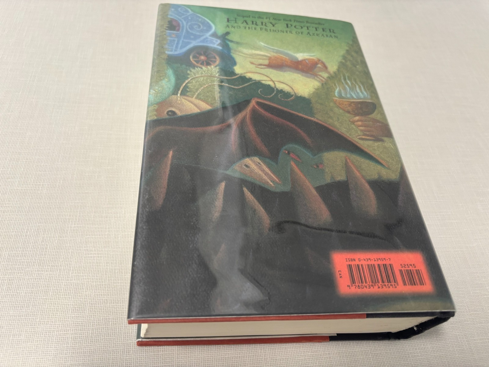 Harry Potter & Goblet of Fire JK Rowling 1st ed 1st prt LN 00 hdbk plastic cover