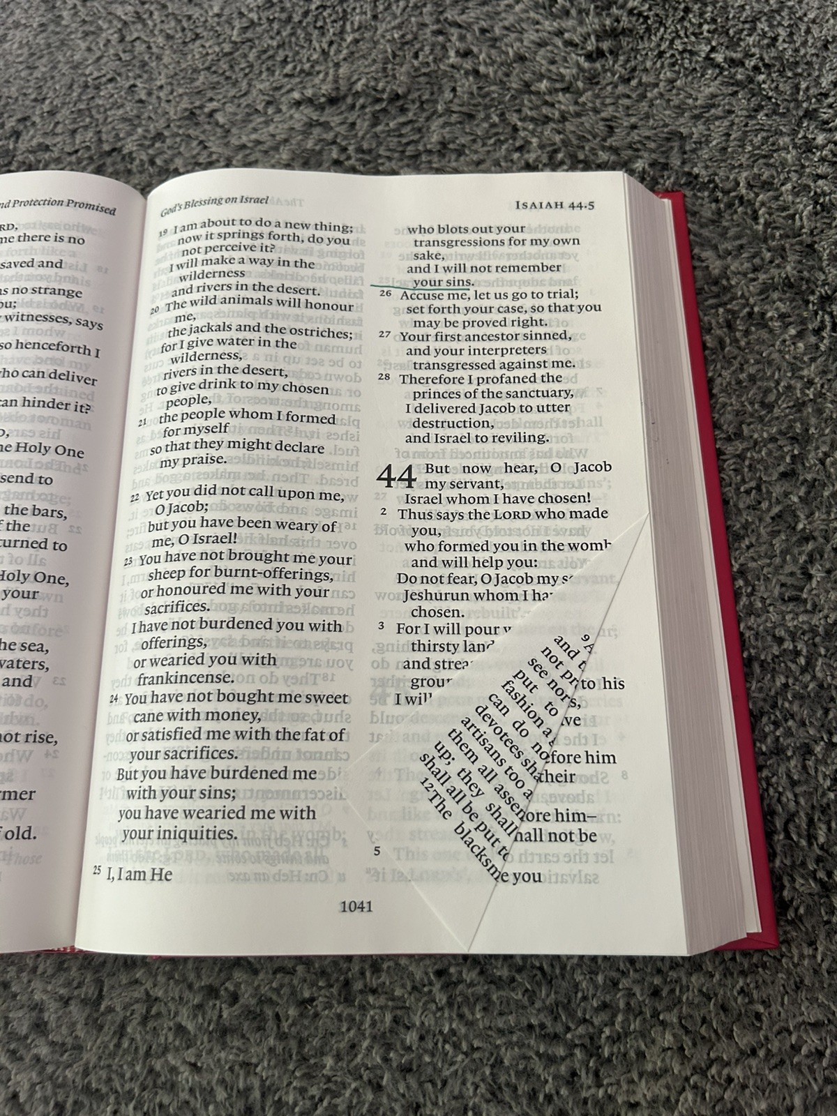 NRSV Bible – Oxford LARGE PRINT Edition – Hardcover – RARE Cover 1995