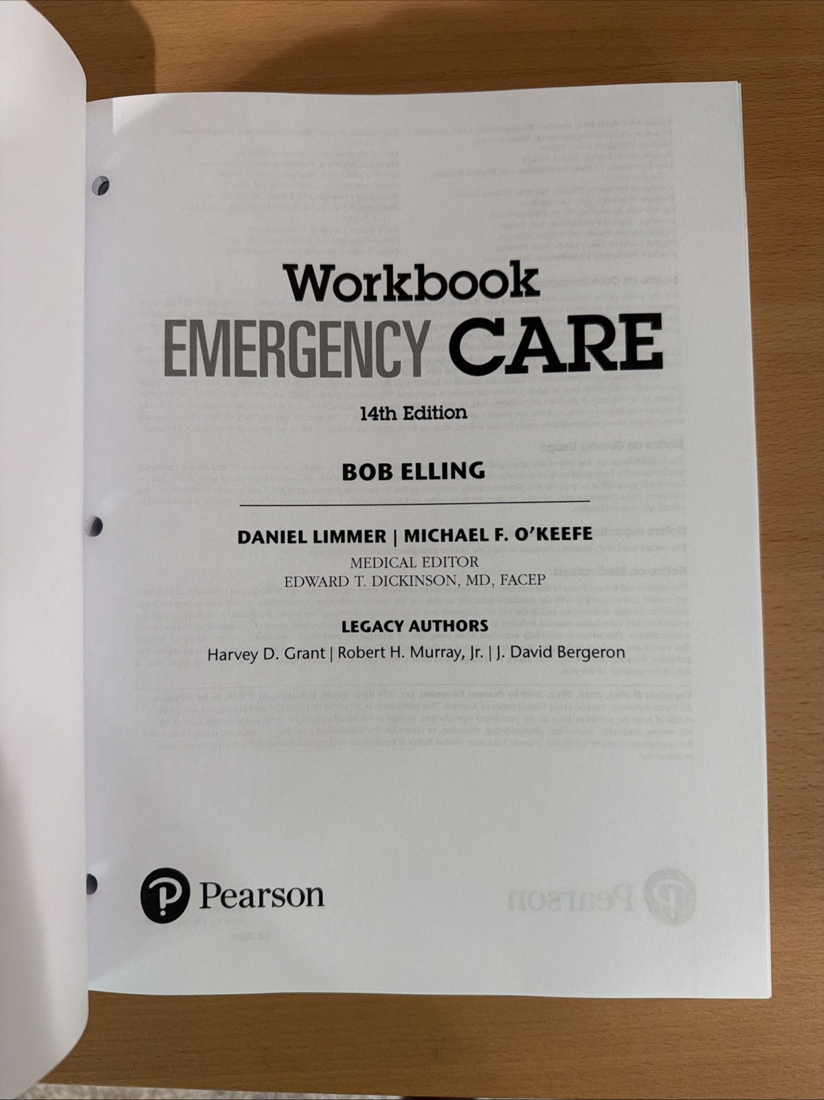 Emergency Care, Paperback by Limmer, Daniel J.; O’Keefe, Michael F.; Dickinso…