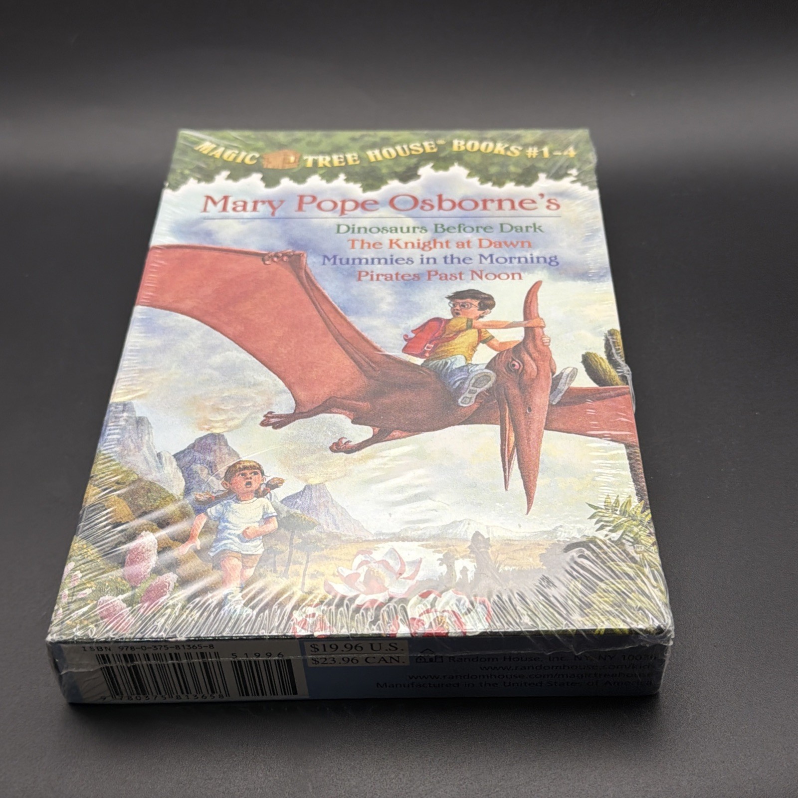 NEW! The Magic Tree House Library: Books 1-4 – Mary Pope Osborne (4 Book Set)