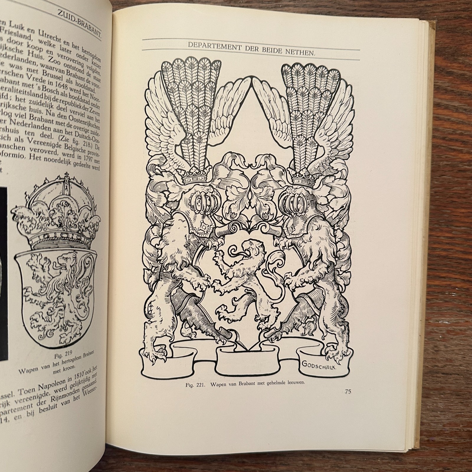 Arms, Flags and Seals of the Netherlands by T Van Der Laars 1913 Dutch HC GOOD
