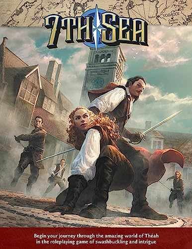 7th Sea Core Rulebook – Hardcover, by John Wick; Chaosium Inc – Very Good