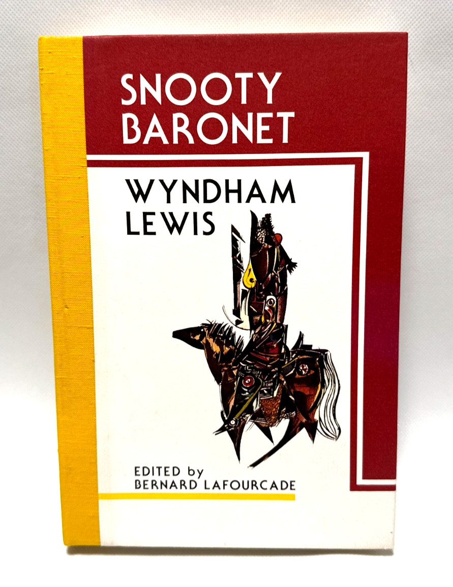 Snooty Baronet Wyndham Lewis Black Sparrow Signed Deluxe Limited Hardcover #32