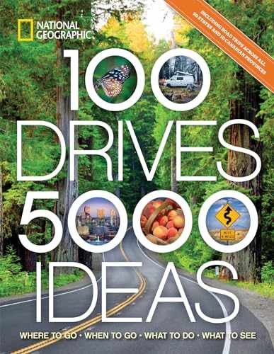 100 Drives, 5,000 – Paperback, by National Geographic; Yogerst – Very Good x