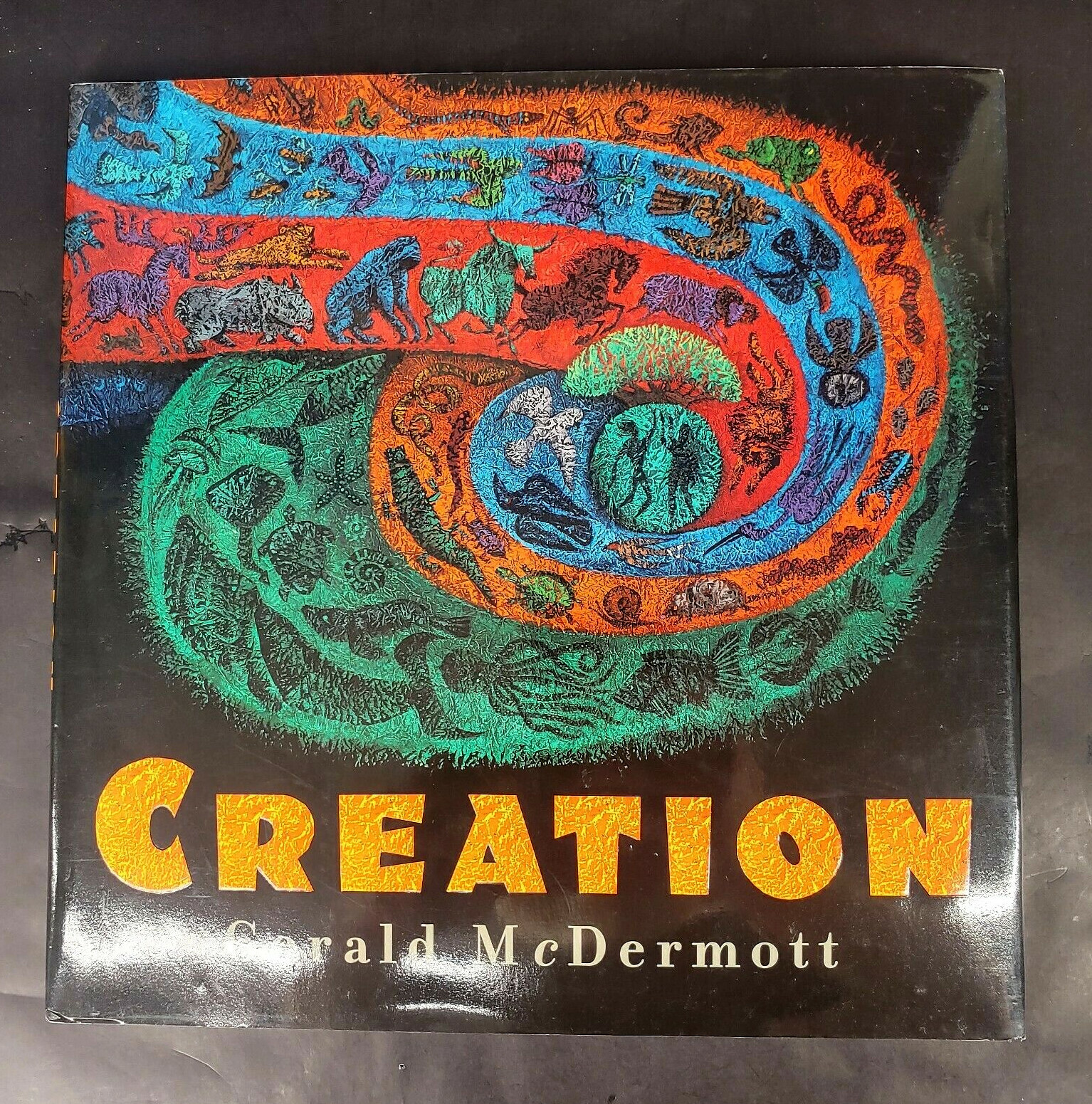 Creation by Gerald McDermott Autographed First Edition pub 2003 s-11H