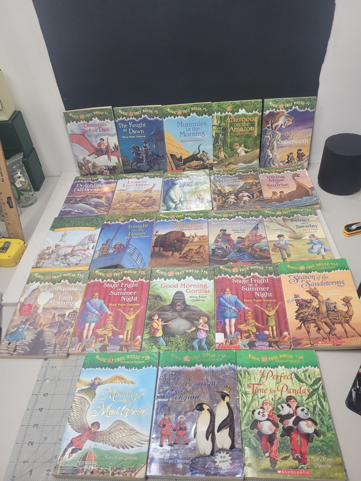 Magic Tree House Paperback Lot of 23 (Various One Duplicate) See Description!
