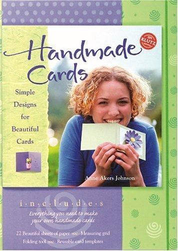 Handmade Cards: Simple Designs for Beautiful Cards (Klutz) – Paperback – GOOD
