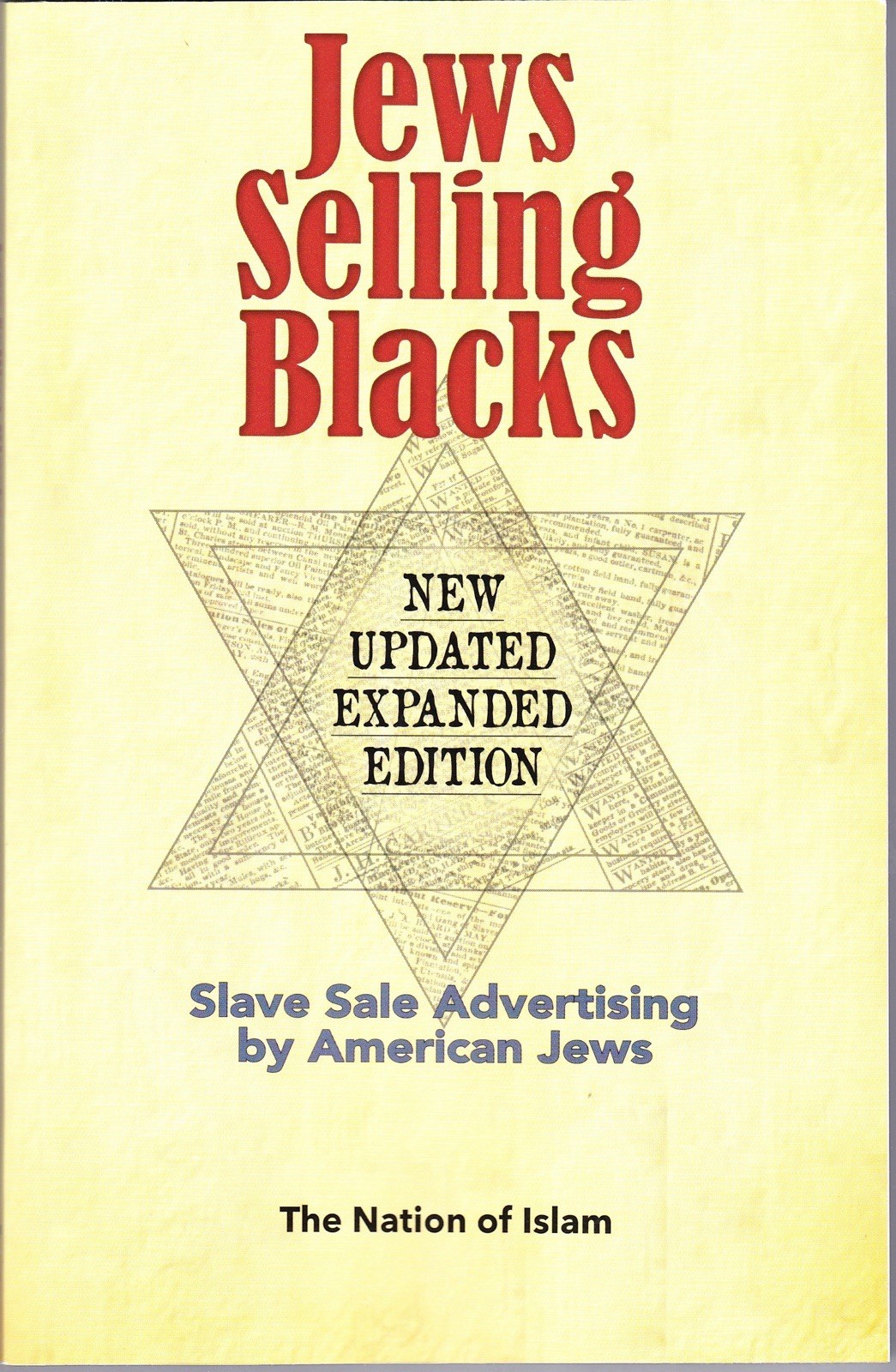 Jews Selling Blacks: Slave Sale Advertising by American Jews