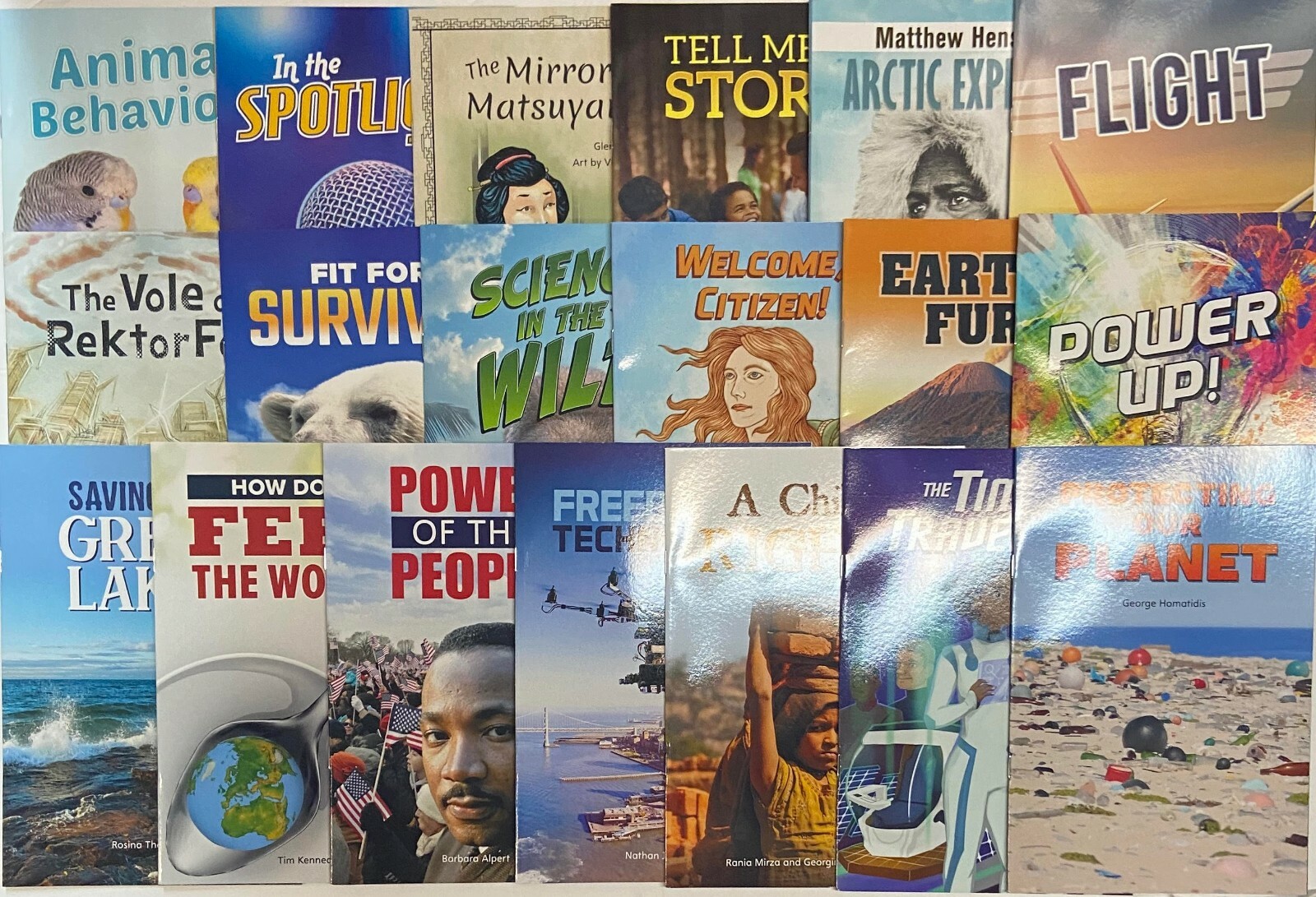 MyView Literacy 5th Grade 5 Set of 19 Level W Leveled Readers 2020 My View