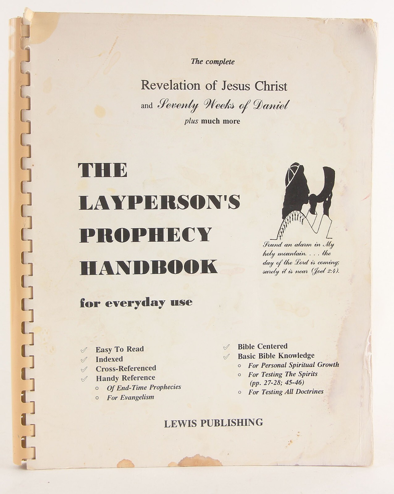 The Layperson’s Prophecy Handbook for Everyday Use Rare 1992 Issue Mary E. Lewis