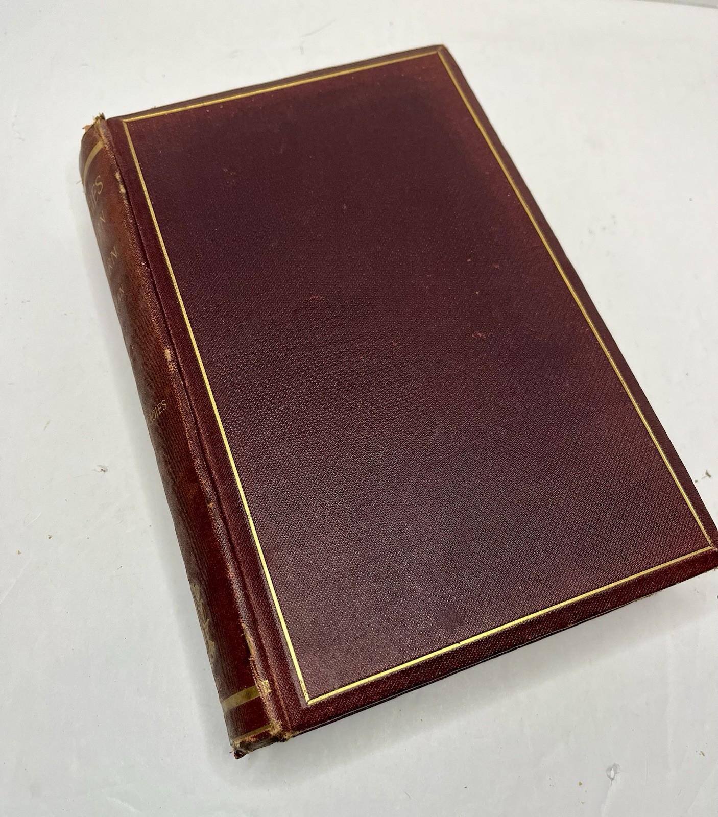 Liturgies Eastern And Western By Brightman F E (1896 Leather Bound, 1st Edition)