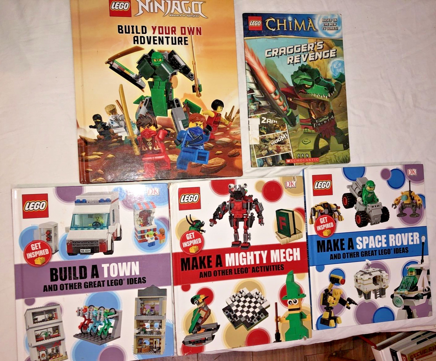 LEGO Children’s Books Combo Set of 4 Books Package Deal